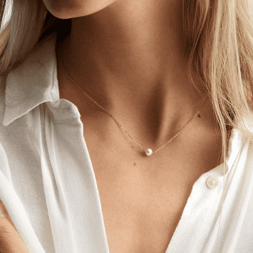 Collier Ras du Cou Superposé pour Femme