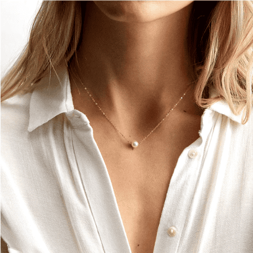 Collier Ras du Cou Superposé pour Femme